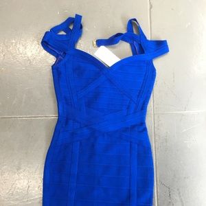 Sara Boo royal blue one-piece pencil skirt